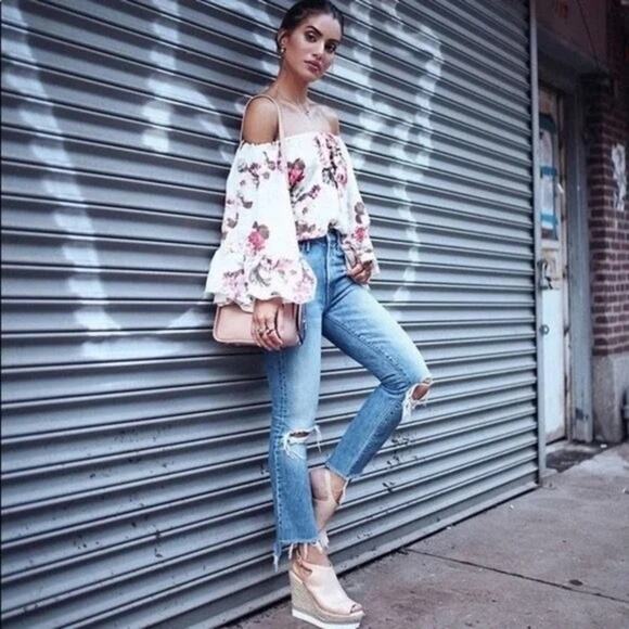 Mother Insider Crop Step Fray Jeans In Thrilling Shots 25 - Picture 10 of 10